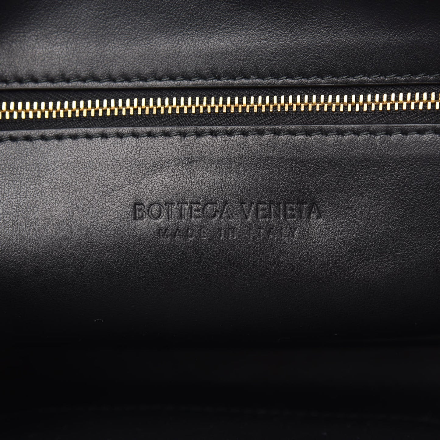 Nappa Intrecciato Crossbody Black