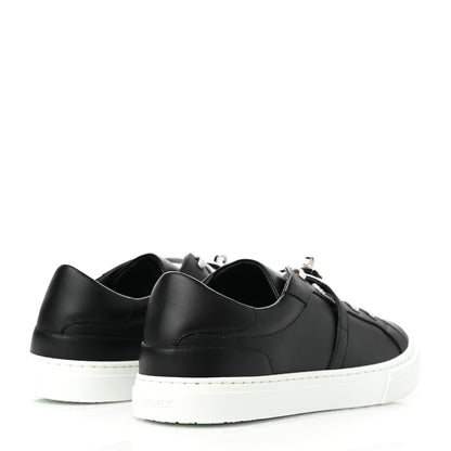 Hermes Calfskin Day Sneakers 40 Black 4 of 8