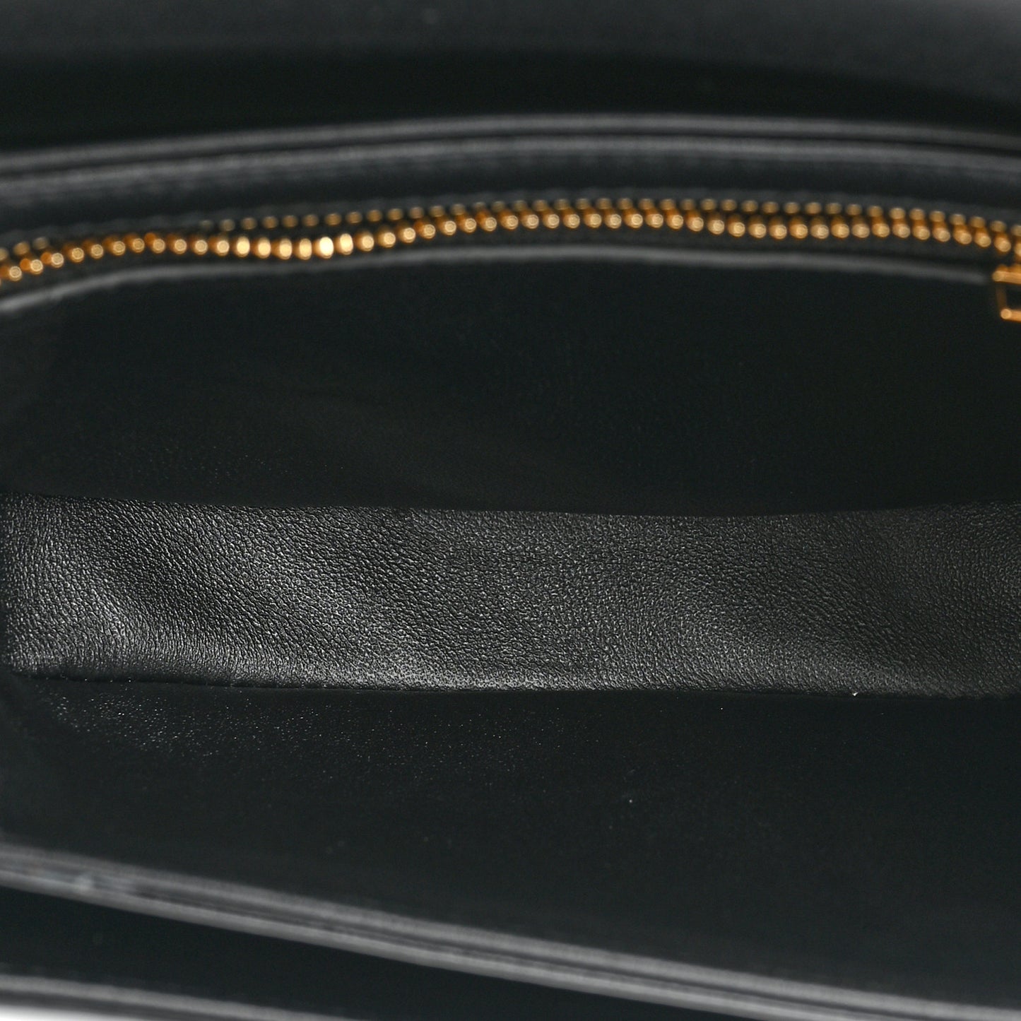 Shiny Calfskin Teen Besace Black