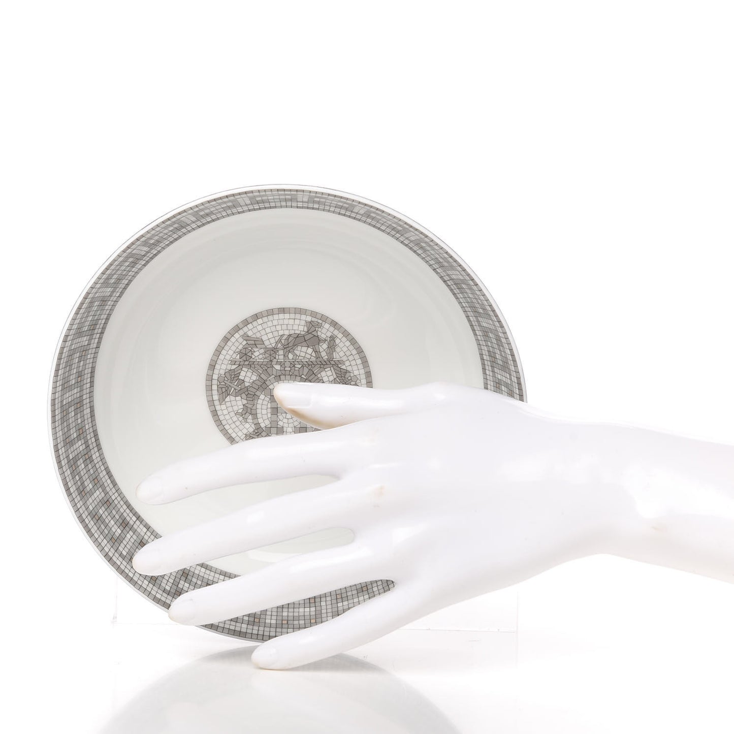 Porcelain Mosaique Au 24 Platine Cereal Bowl Set of 2