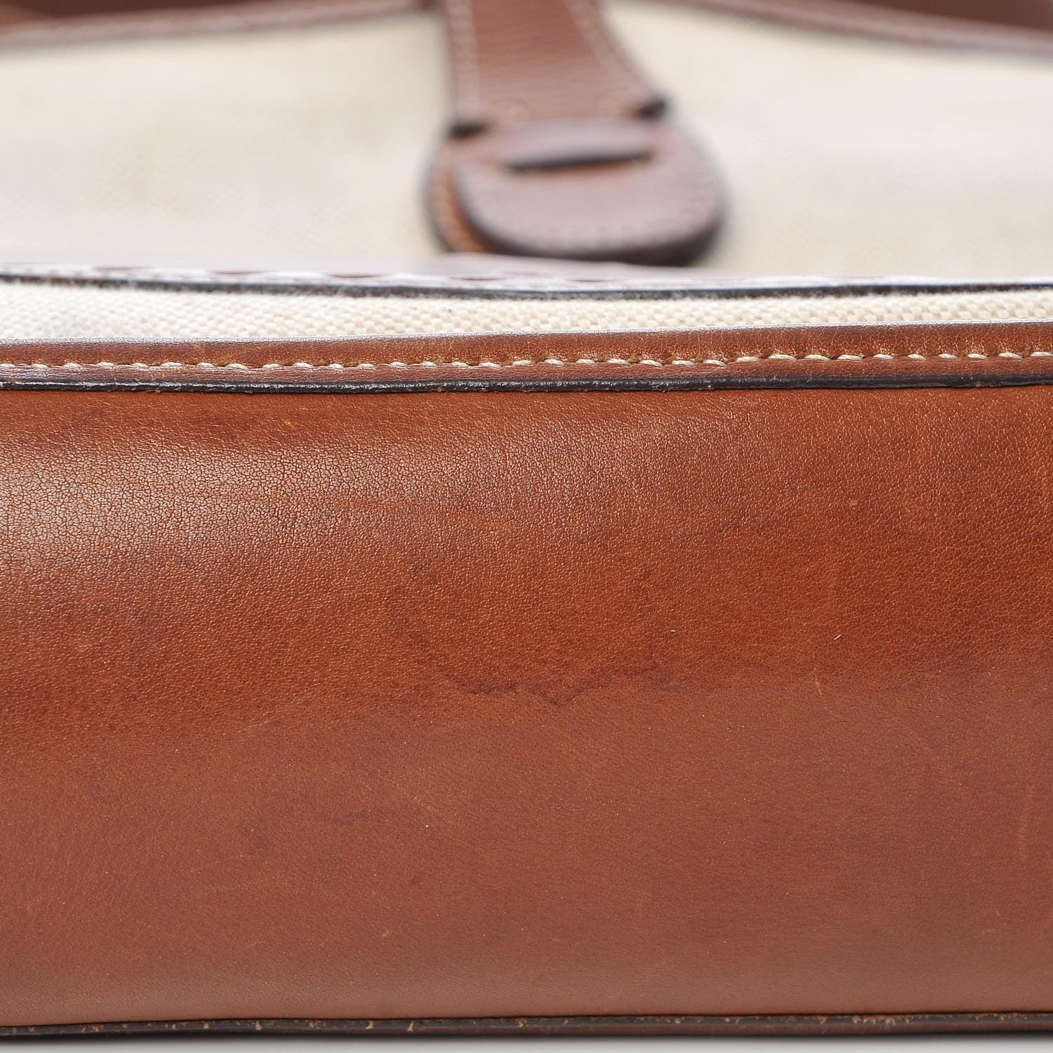 Hermes Toile Natural Barenia Evelyne GM Fauve 12 of 14