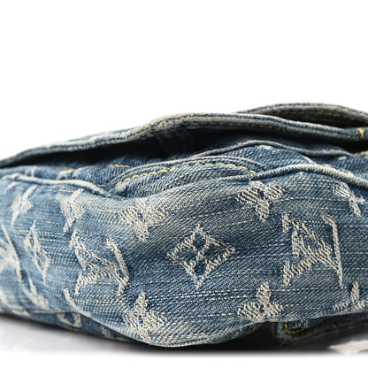 Louis Vuitton Monogram Denim Bum Bag Blue 8 of 8