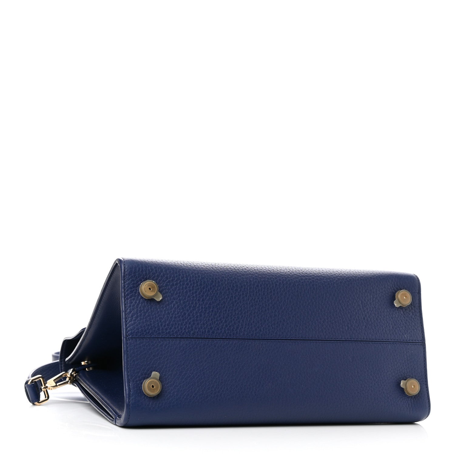 Christian Dior Bullcalf Medium Diorever Flap Navy 3 of 16