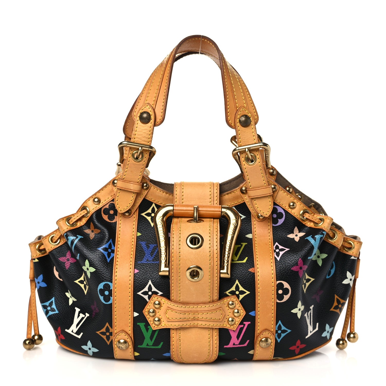 Louis Vuitton Monogram Multicolor Theda GM Black 1 of 8