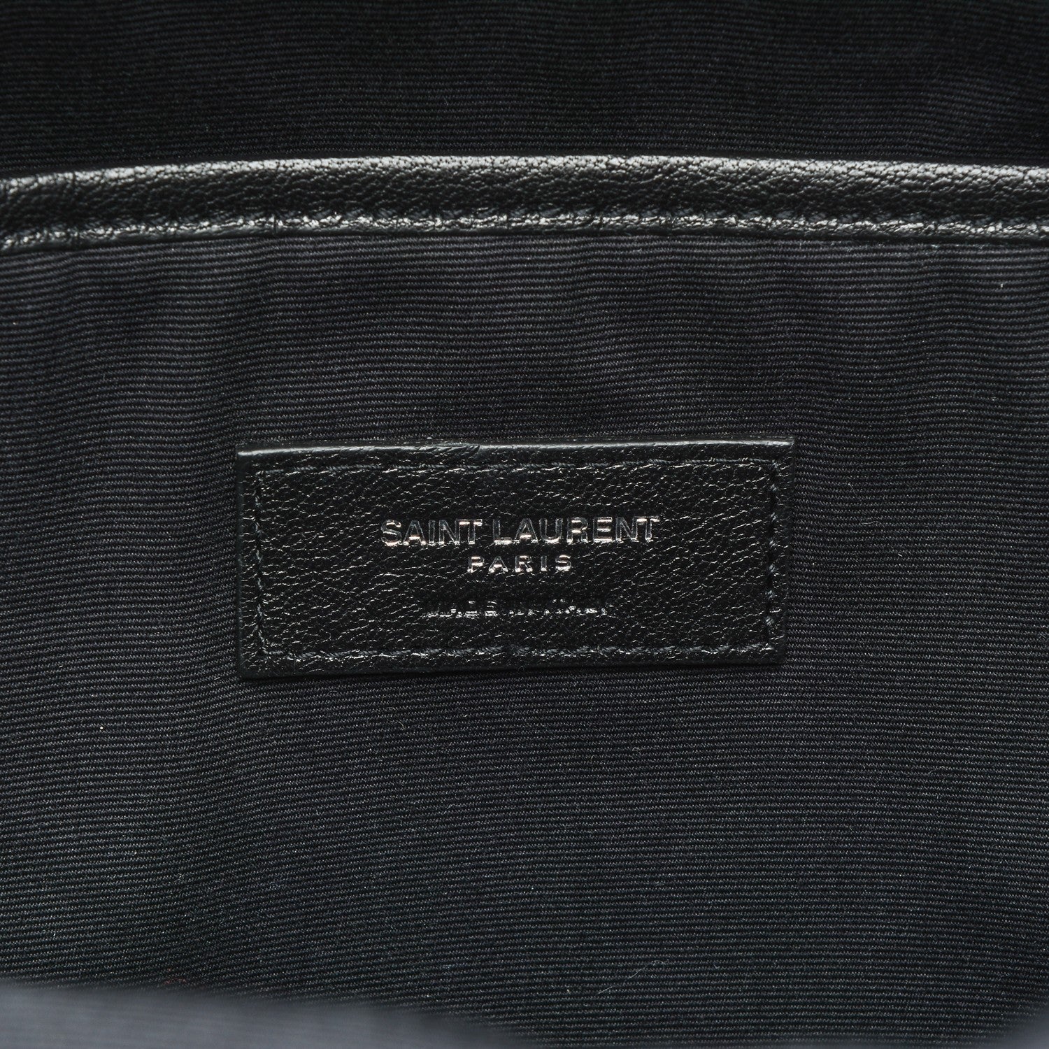 Saint Laurent Lambskin Mini City Backpack Black 7 of 8
