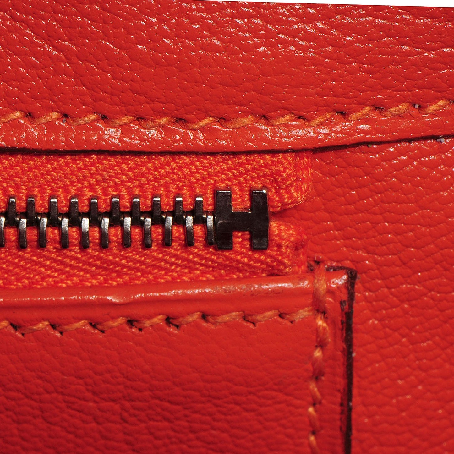 Ostrich Birkin 35 Orange