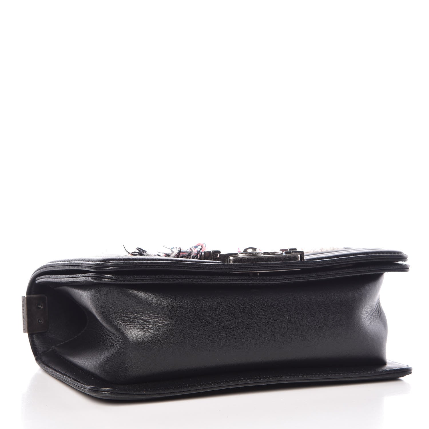 Chanel Tweed Lambskin Small Boy Flap Black 4 of 9