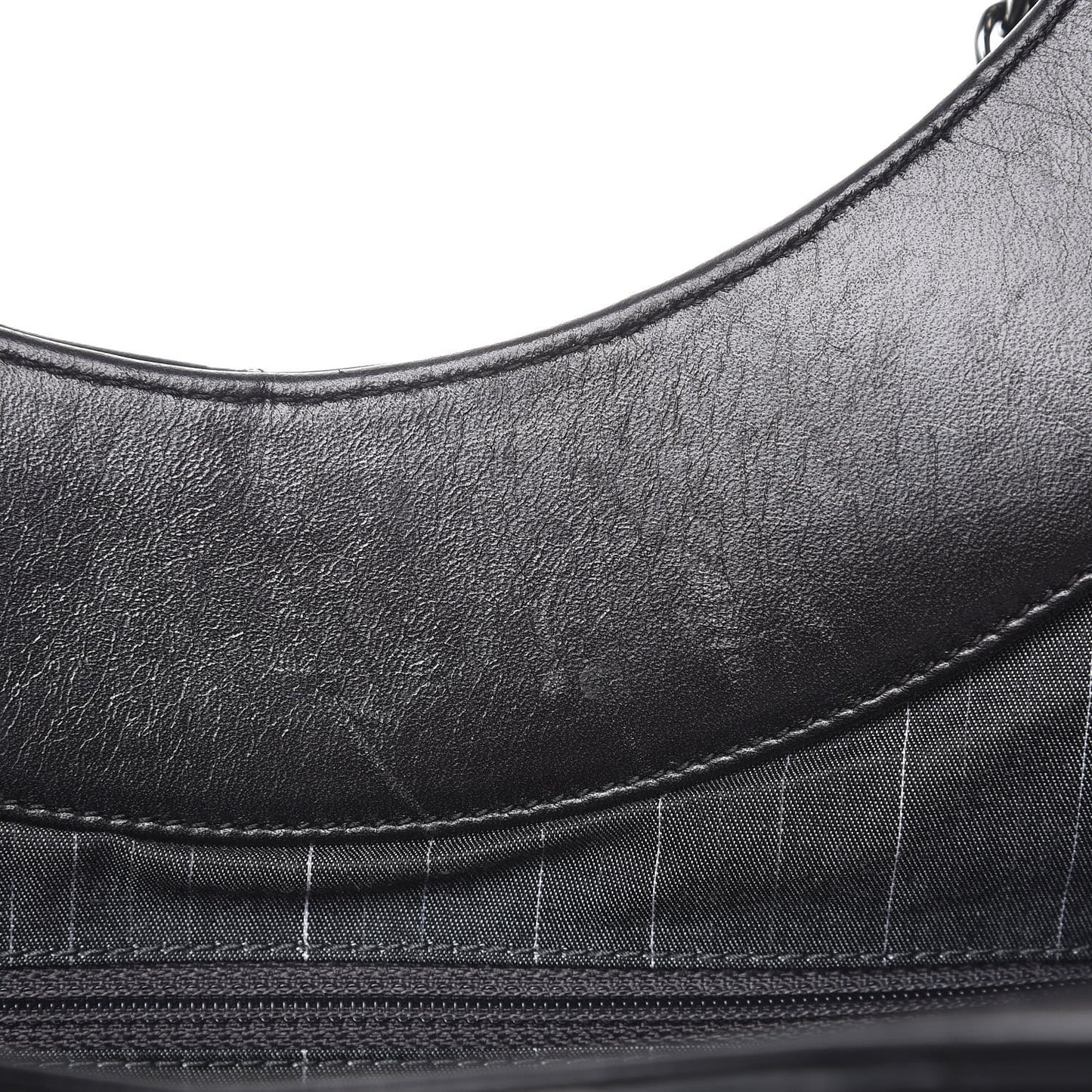 Lambskin Large In and Out Tote Black