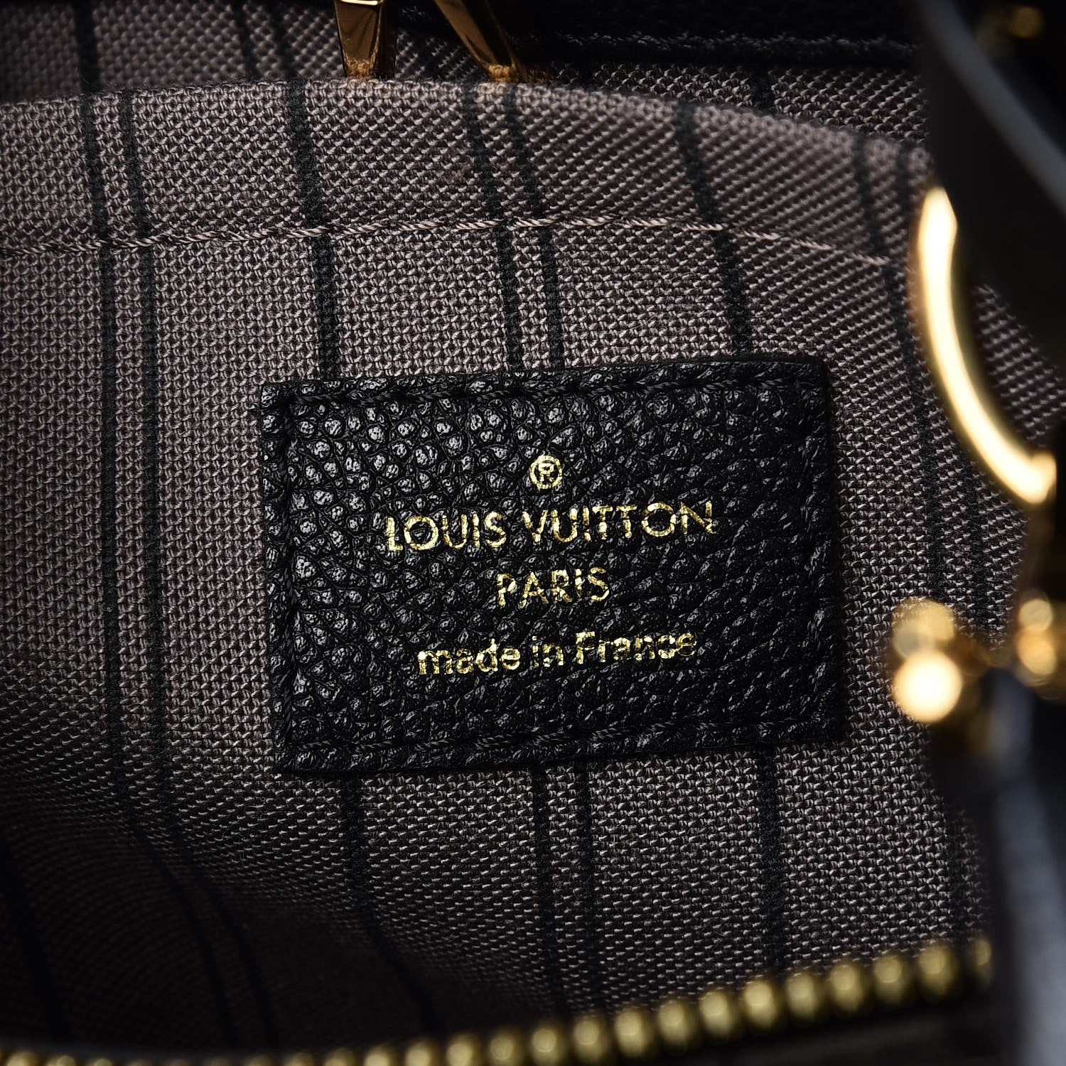 Louis Vuitton Empreinte Montaigne BB Black 7 of 10