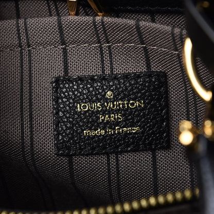 Louis Vuitton Empreinte Montaigne BB Black 7 of 10