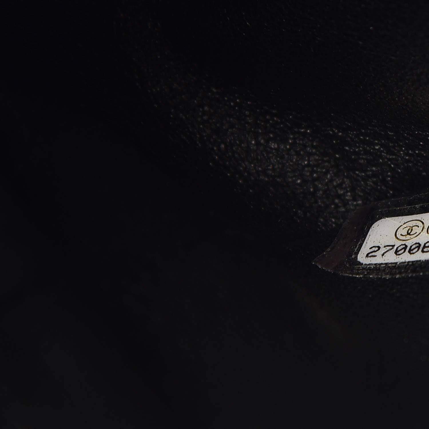 Chanel Lambskin Quilted Mini Rectangular Flap Black 7 of 8