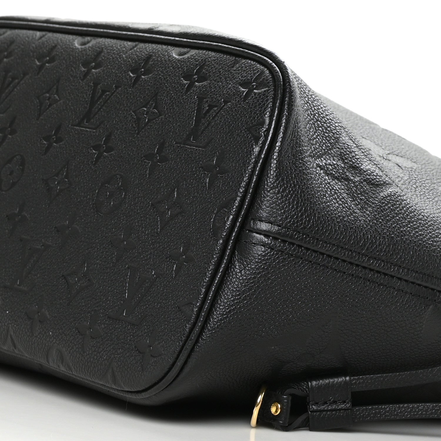 Louis Vuitton Empreinte Monogram Giant Neverfull MM Black 8 of 8