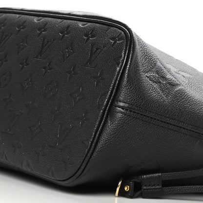 Louis Vuitton Empreinte Monogram Giant Neverfull MM Black 8 of 8