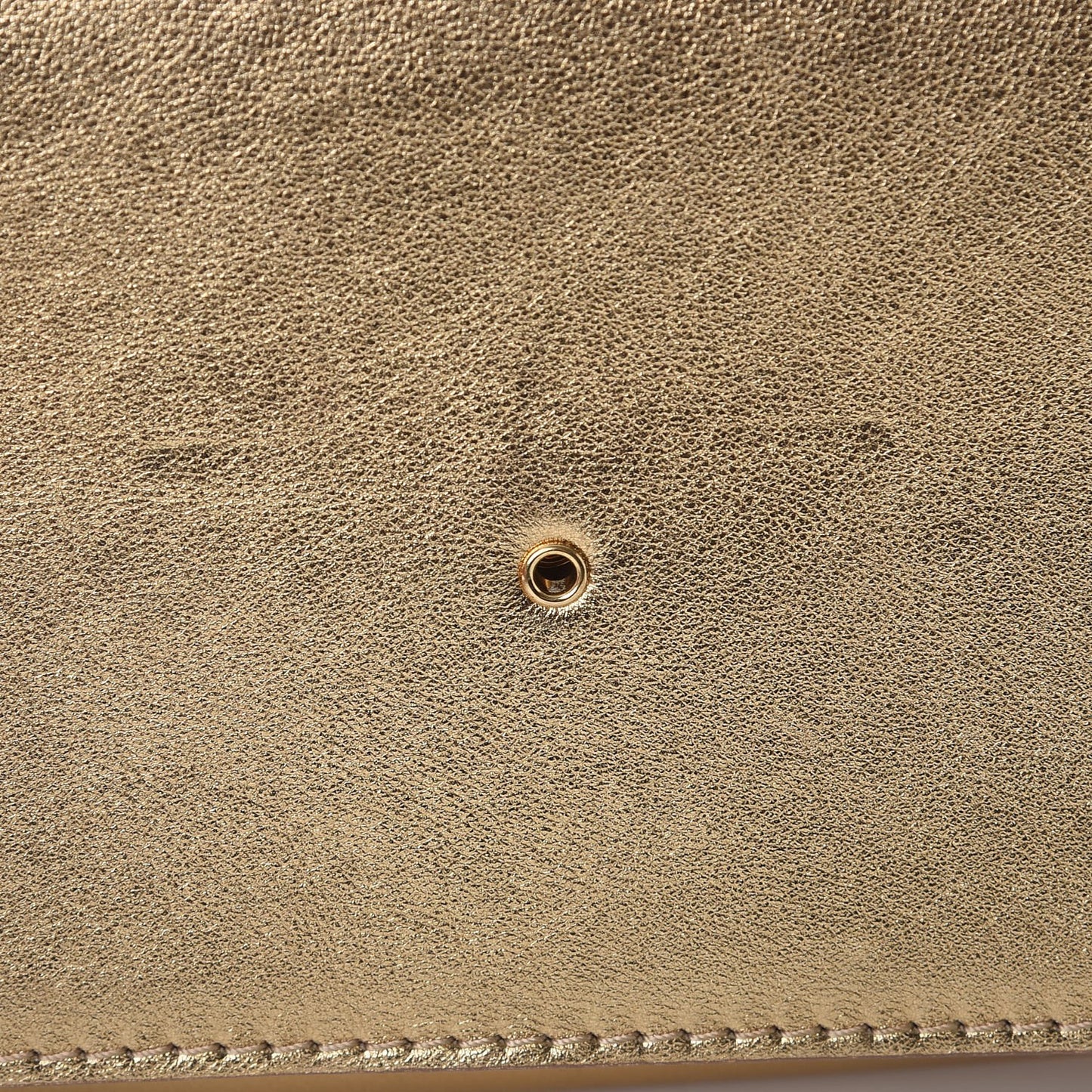 Calfskin Neo Sobe Louise EW Clutch Gold