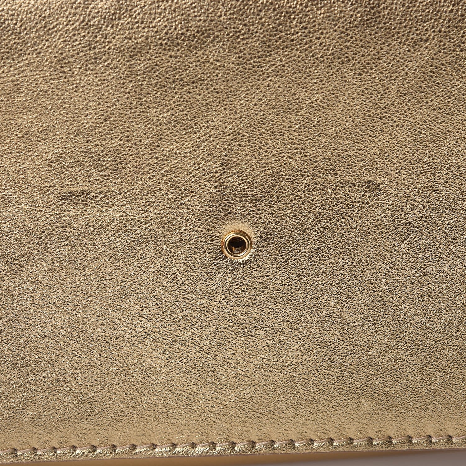 Louis Vuitton Calfskin Neo Sobe Louise EW Clutch Gold 9 of 9