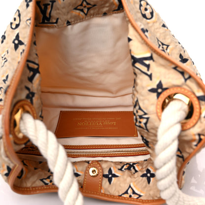 Louis Vuitton Canvas Monogram Cruise Bulles MM Natural 5 of 11