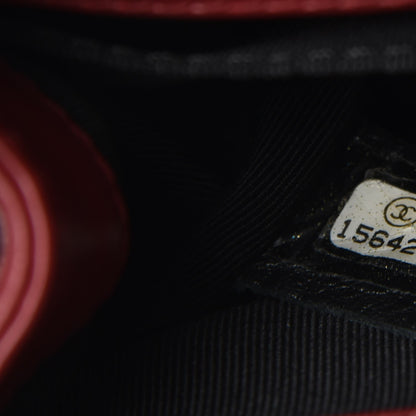 Chanel Glazed Calfskin Small Boy Flap Red 7 of 8