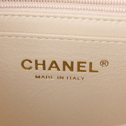 Chanel Caviar Quilted Mini Top Handle Rectangular Flap Beige 6 of 12