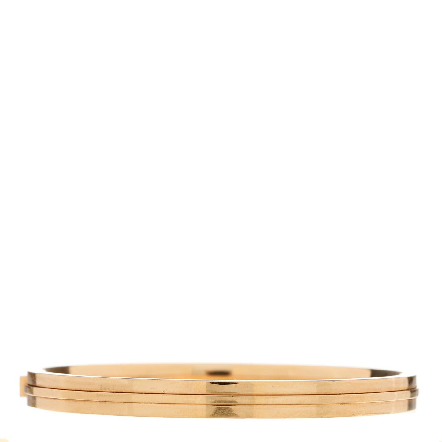 18K Rose Gold Diamond T Hinged Pave Bracelet