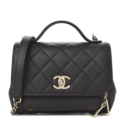 Chanel Caviar Quilted Small Business Affinity Flap Black 1 of 11