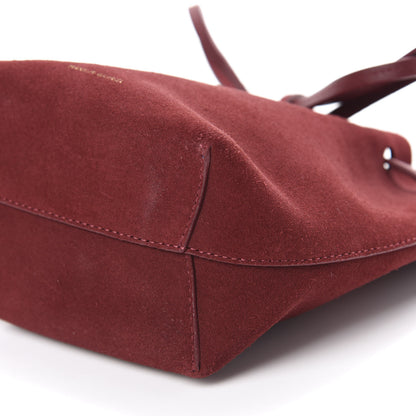 Mansur Gavriel Suede Mini Bucket Bag Rococo 7 of 10