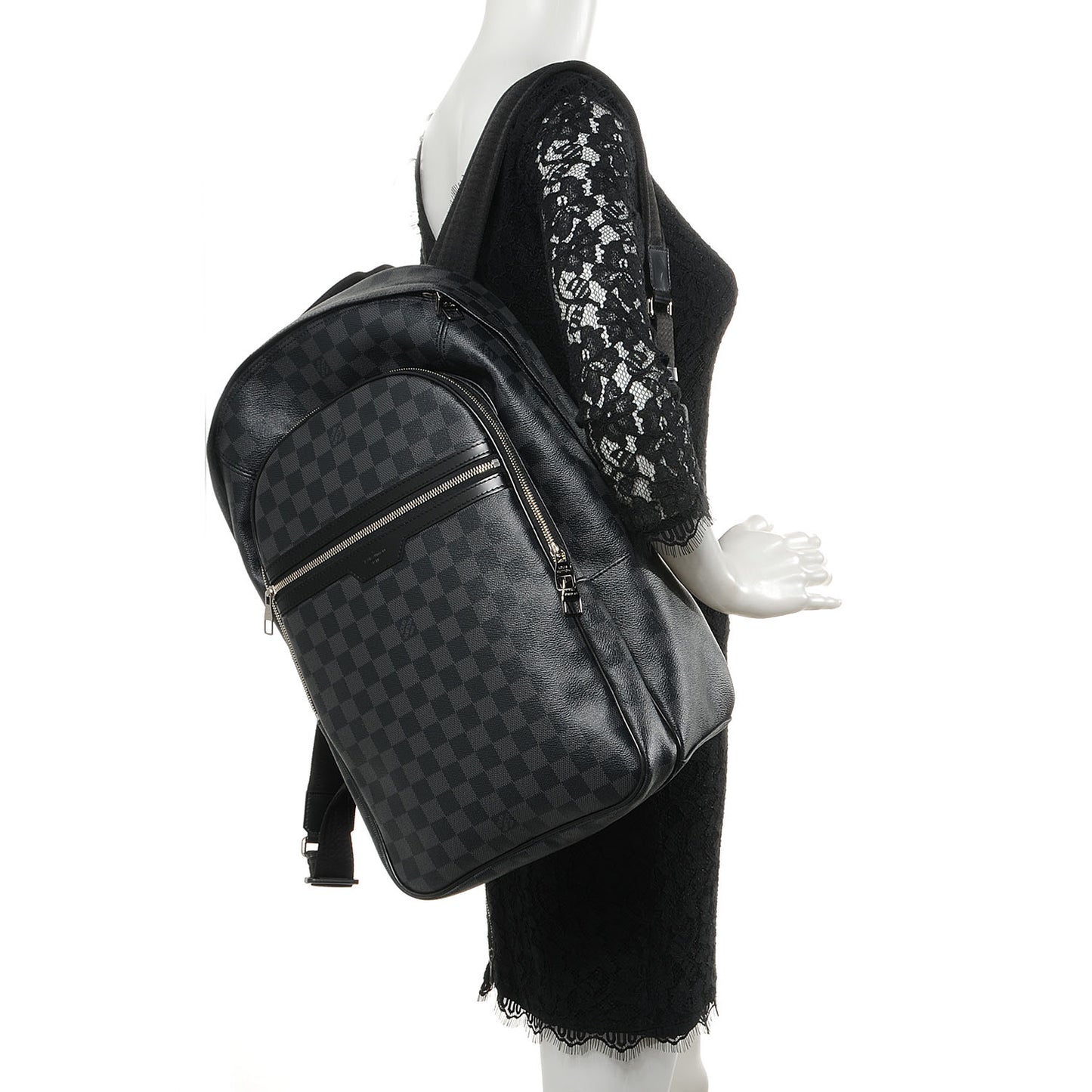 Damier Graphite Michael Backpack