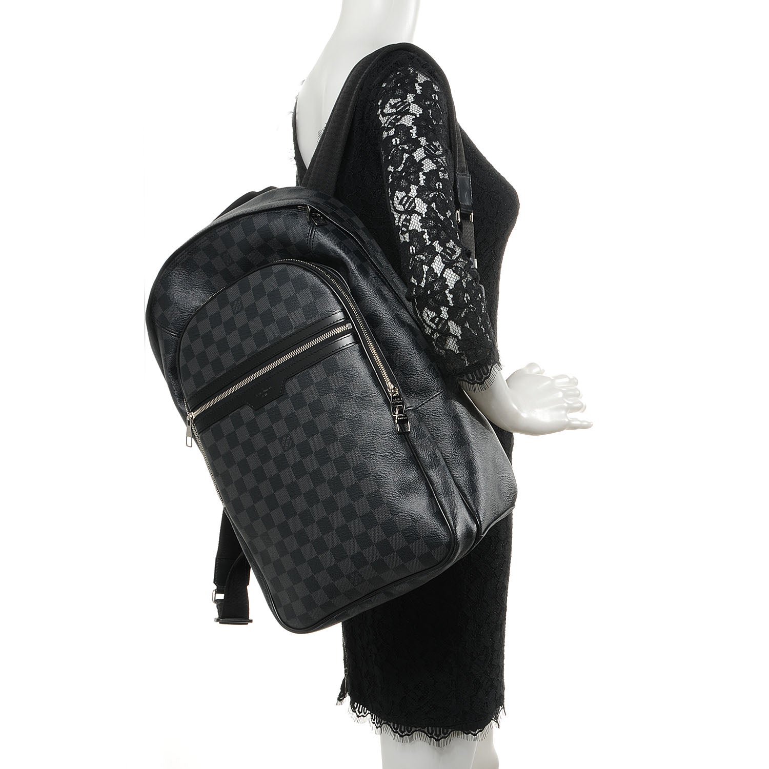 Louis Vuitton Damier Graphite Michael Backpack 2 of 6
