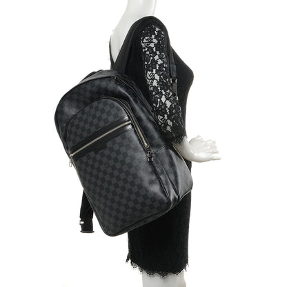 Louis Vuitton Damier Graphite Michael Backpack 2 of 6