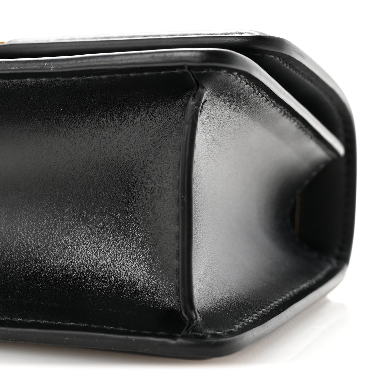 Burberry Calfskin Crystal Small TB Bag Black 9 of 9