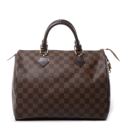 Louis Vuitton Damier Ebene Speedy 30 1 of 7