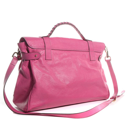 Mulberry Soft Buffalo Leather Oversized Alexa Raspberry 5 of 12