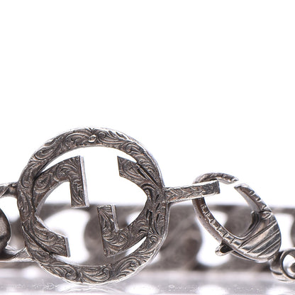 Gucci Sterling Silver Interlocking G Chain Bracelet 4 of 7