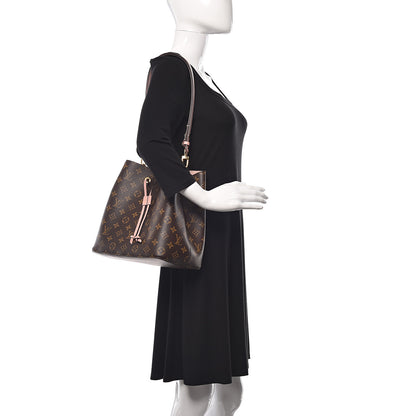 Louis Vuitton Monogram Neonoe MM Rose Poudre 2 of 10