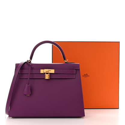 Hermes Epsom Kelly Sellier 32 Anemone 13 of 13