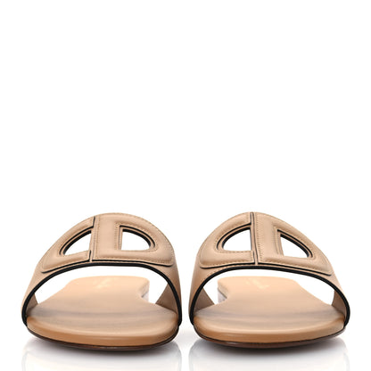 Christian Dior Calfskin D-Club Mule Sandal 40 Natural 3 of 11