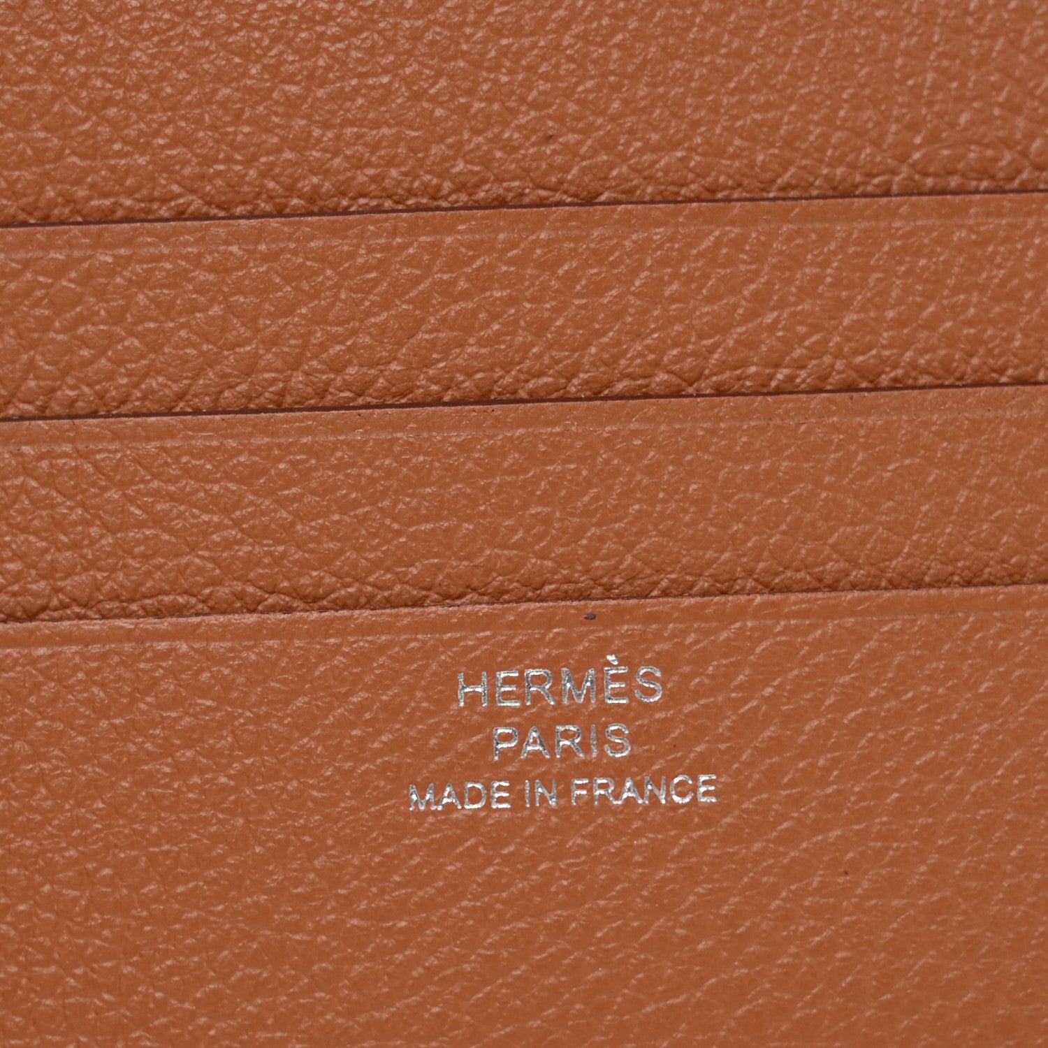Hermes Evercolor H Sellier Card Holder Gold 6 of 8