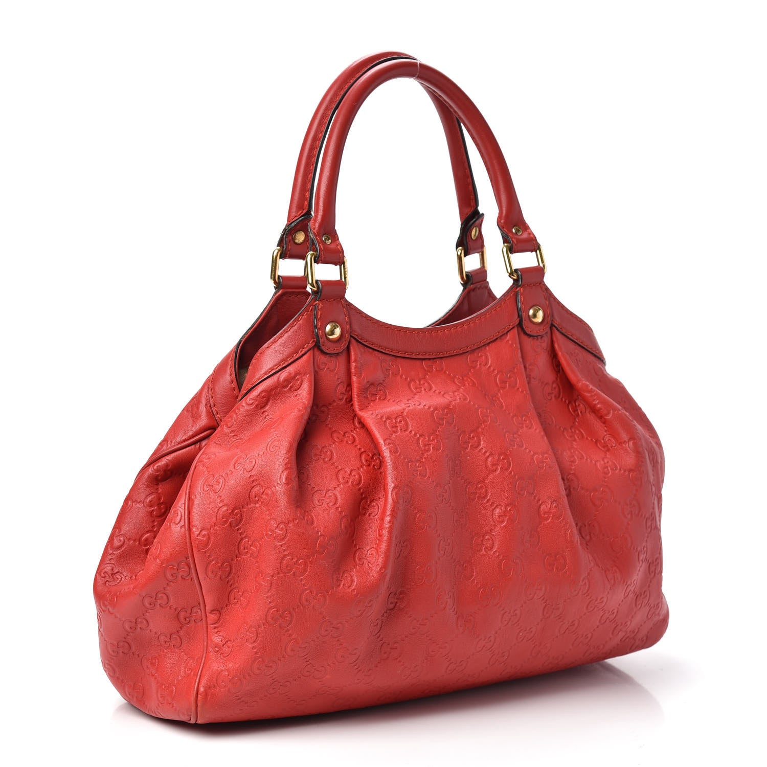 Gucci Guccissima Medium Sukey Tote Tabasco 3 of 12