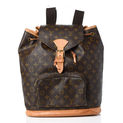 Louis Vuitton Monogram Montsouris GM Backpack 1 of 15