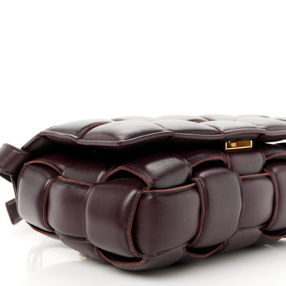 Bottega Veneta Nappa Maxi Intreccio Padded Cassette Crossbody Bag Plum 11 of 12