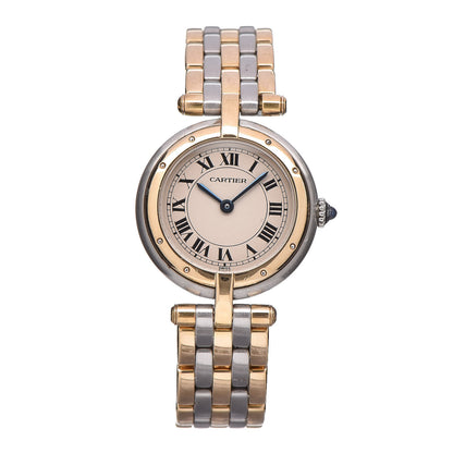 Cartier Stainless Steel 18K Yellow Gold 24mm Panthere Vendome Quartz Watch 1 of 7
