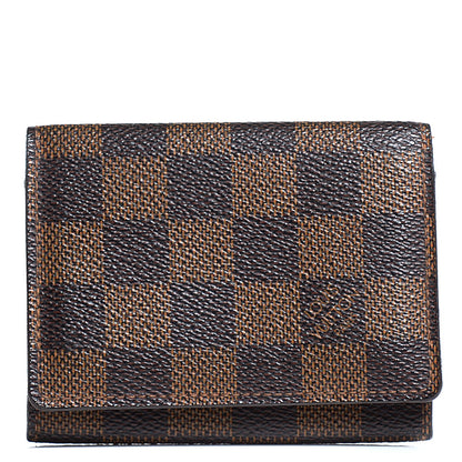 Louis Vuitton Damier Ebene Business Card Holder 1 of 7