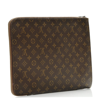 Louis Vuitton Monogram Poche Documents 39 Portfolio Case 3 of 9