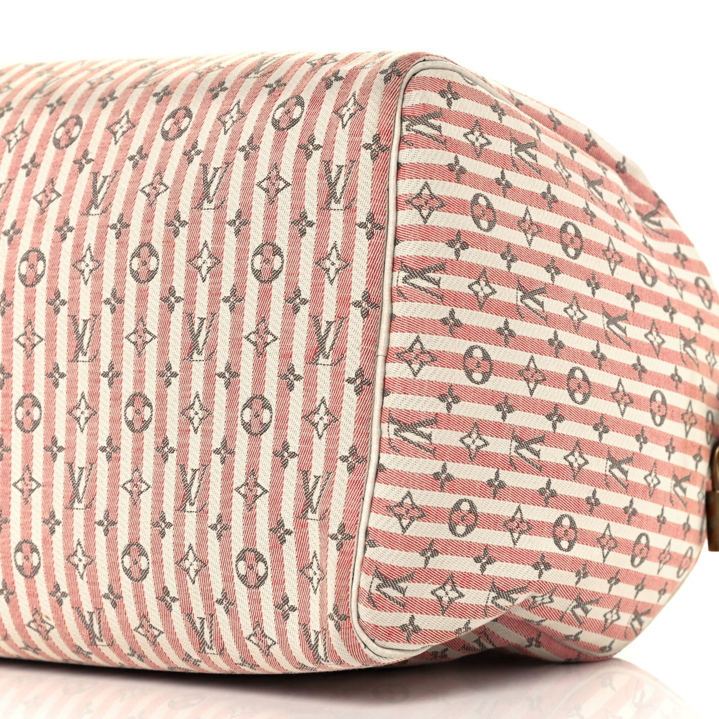 Mini Lin Croisette Speedy 30 Rouge