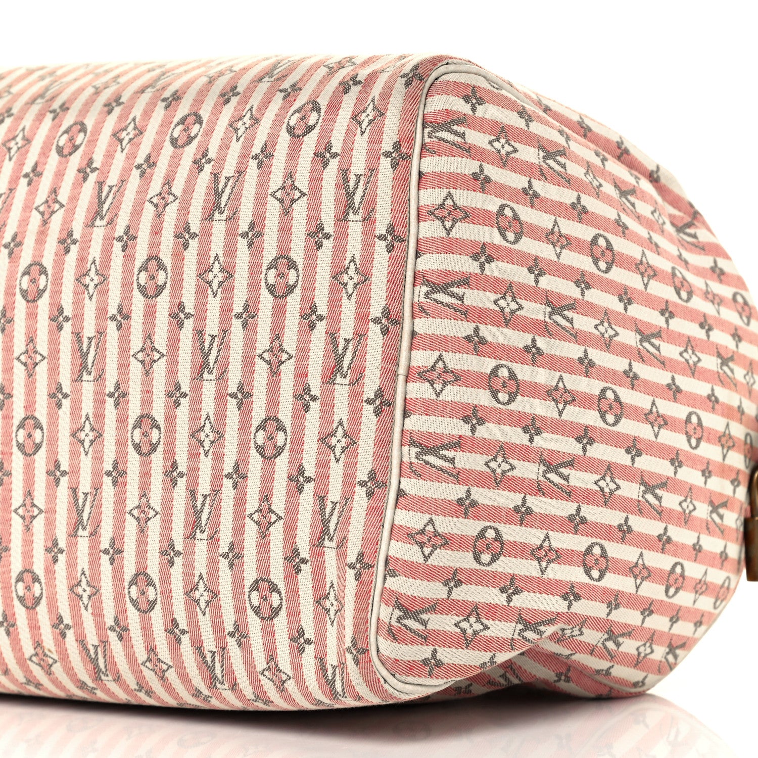 Louis Vuitton Mini Lin Croisette Speedy 30 Rouge 10 of 10
