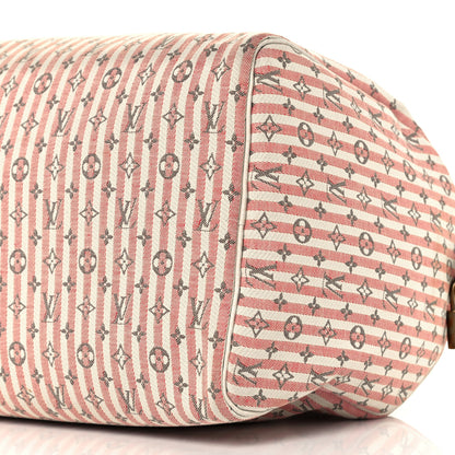 Louis Vuitton Mini Lin Croisette Speedy 30 Rouge 10 of 10