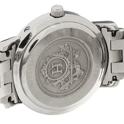 Hermes Stainless Steel 24mm Clipper Quartz Watch Gold 4 of 4