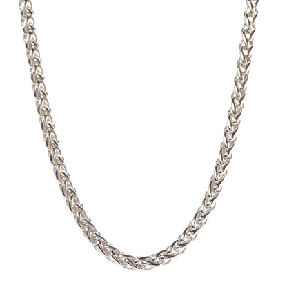 David Yurman Sterling Silver 14K Yellow Gold 6mm Wheat Chain Necklace 1 of 5