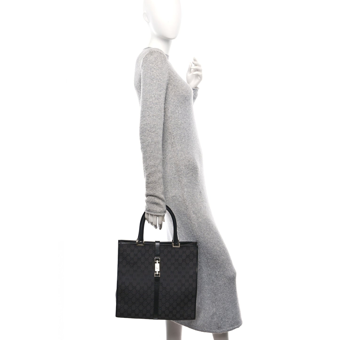 Monogram Bardot Bag Black Black