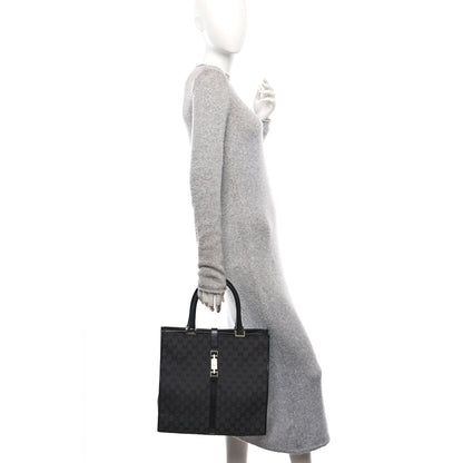 Gucci Monogram Bardot Bag Black Black 2 of 14