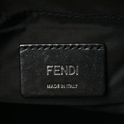 Fendi Calfskin Nylon FF Logo Embossed Changing Bag Black 7 of 11